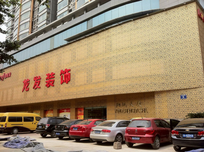 雕刻铝单板